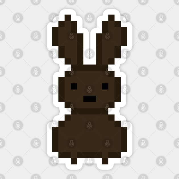 Brown bunny Sticker by arc1
